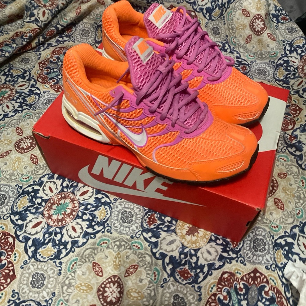 Nike Air Max Torch 4 Vibrant Orange and Pink Sneakers